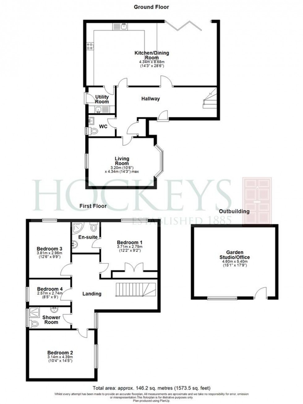 Floorplan for James Wadsworth Close, Over, CB24