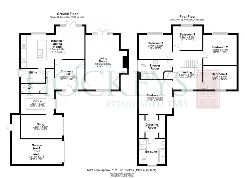 Floorplan for Cow Brook Lane, Papworth Everard, CB23