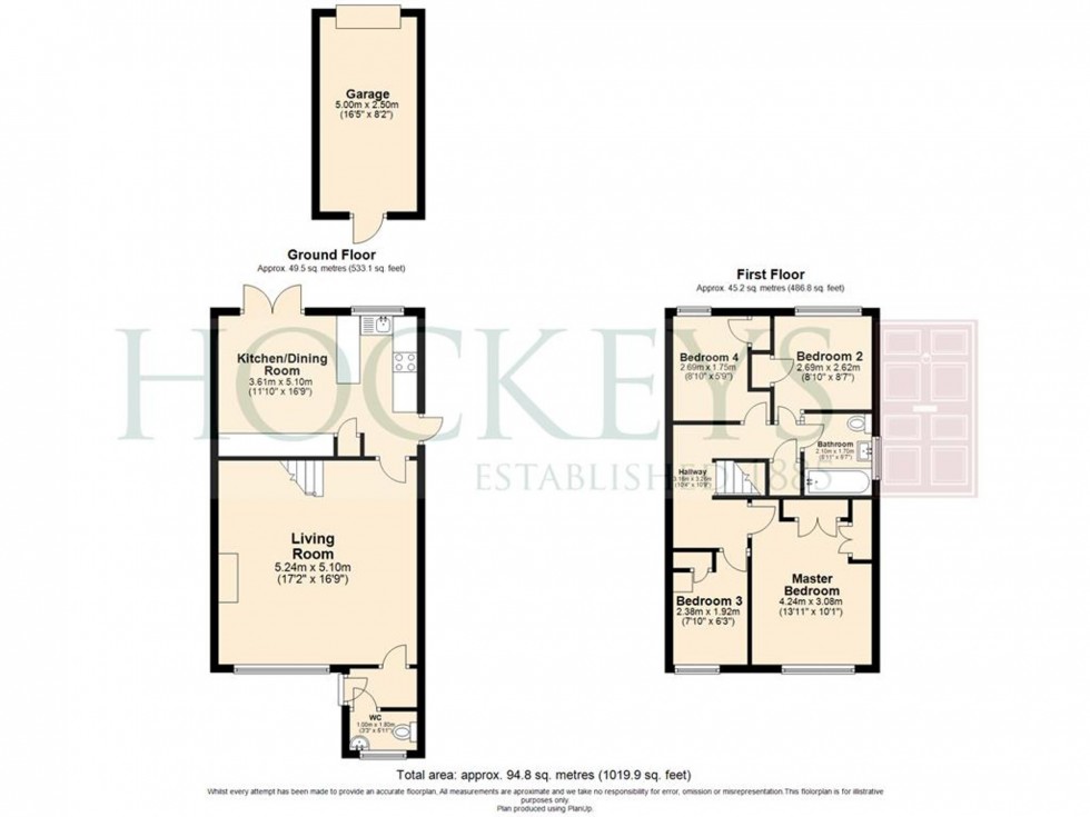 Floorplan for The Grove, Linton, CB21