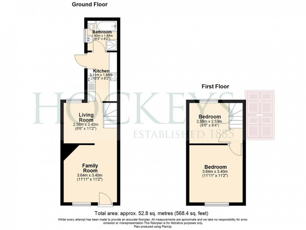 Floorplan for Stanley Road, Newmarket, CB8