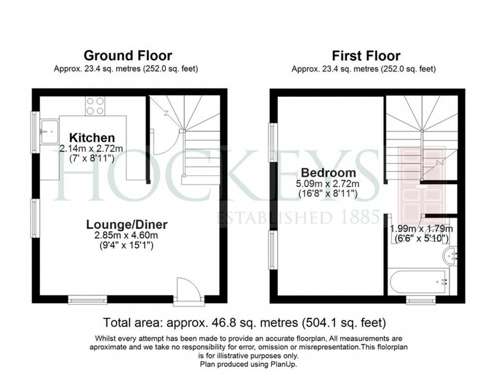 Floorplan for Prince William Way, Sawston, CB22