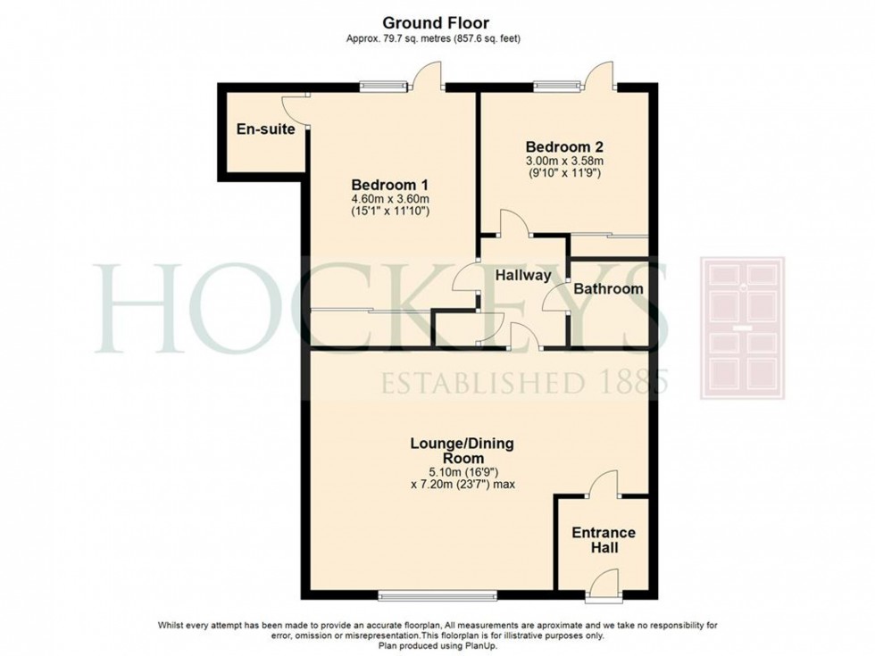 Floorplan for Great Northern Road, Cambridge, CB1