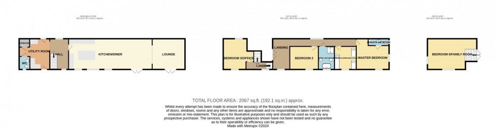 Floorplan for Common Way, Tydd St. Mary, PE13