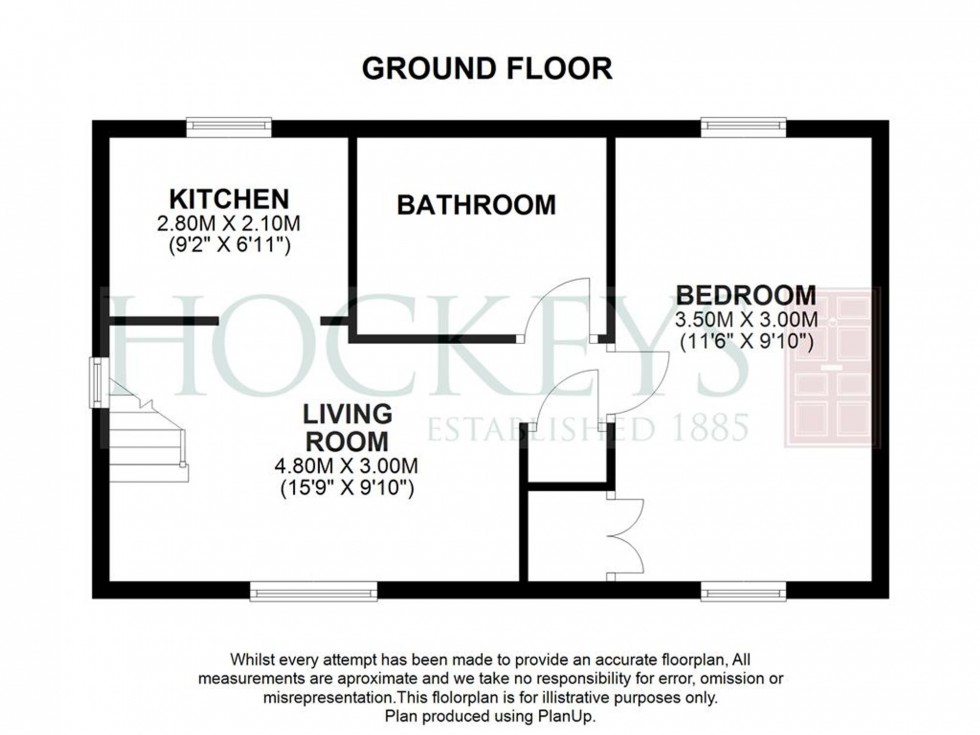 Floorplan for Covent Garden, Willingham, CB24