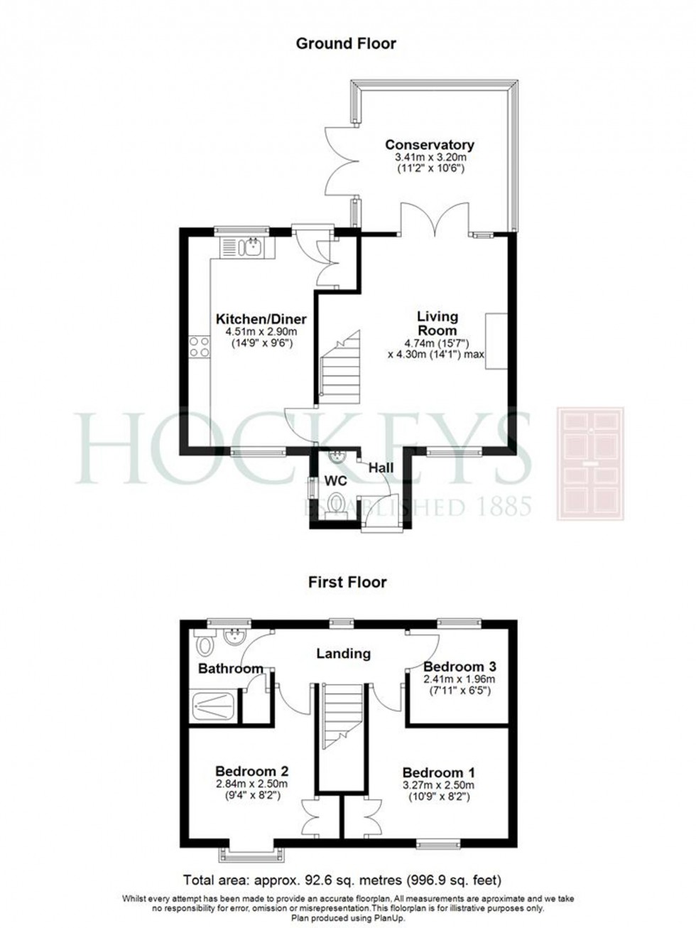 Floorplan for Watermead, Bar Hill, CB23