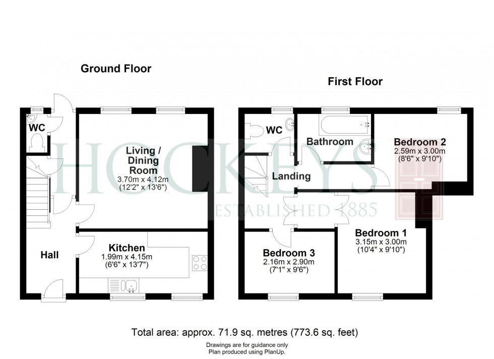 Floorplan for Oak Tree Avenue, Cambridge, CB4