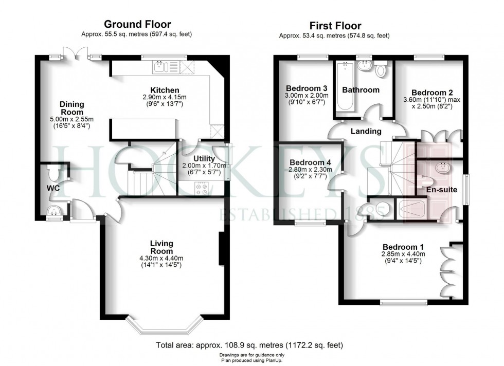 Floorplan for Pyrethrum Way, Willingham, CB24