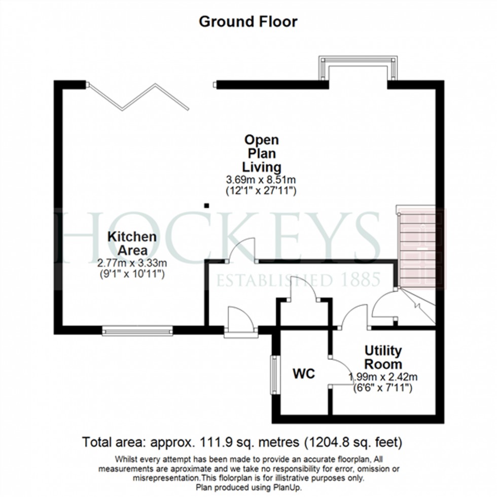 Floorplan for The Sycamores, Milton, CB24