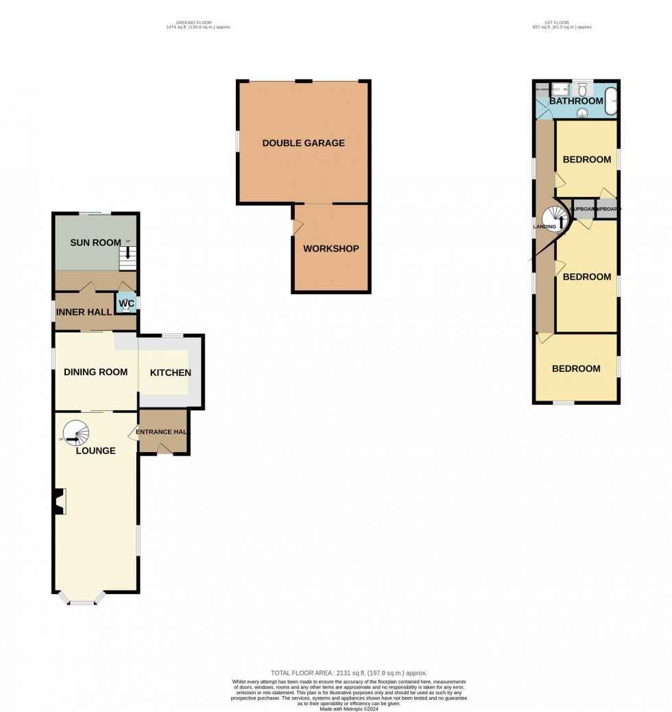 Floorplan for Gaultree Square, Emneth, PE14
