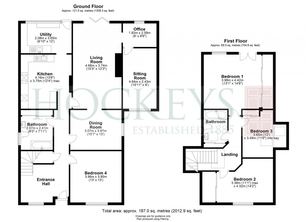 Floorplan for St. Neots Road, Hardwick, CB23