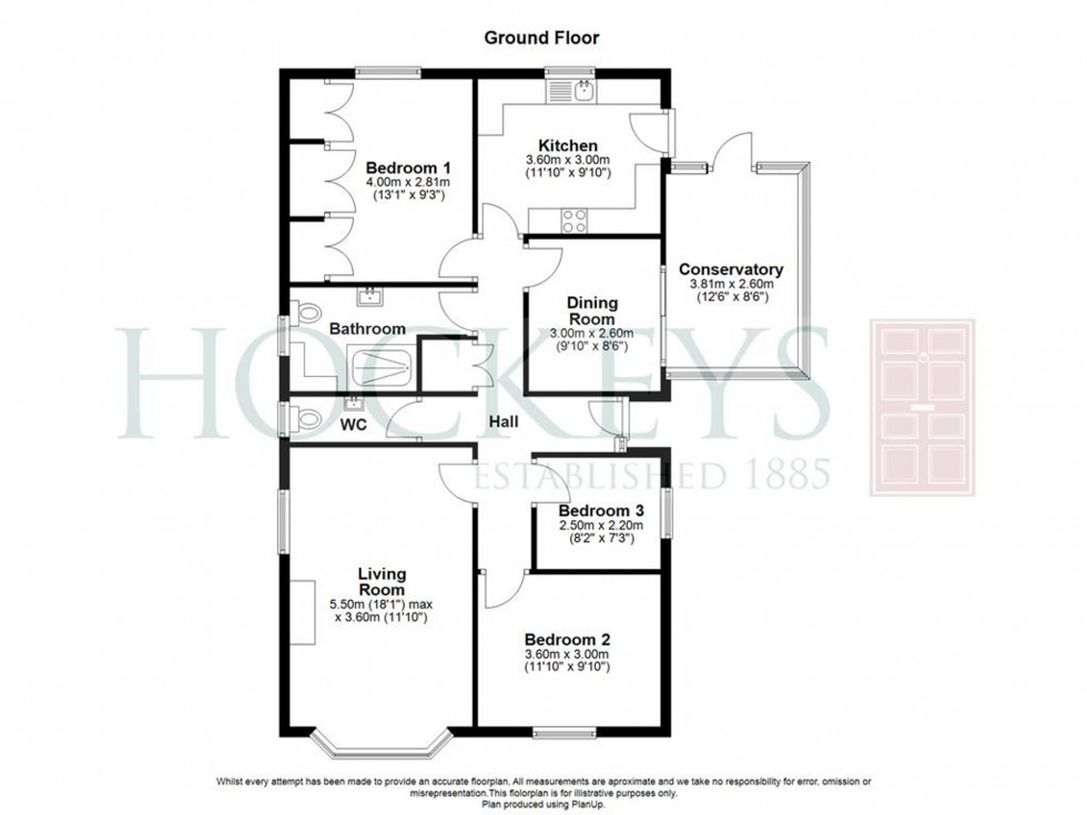 Floorplan for Metcalfe Way, Haddenham, CB6