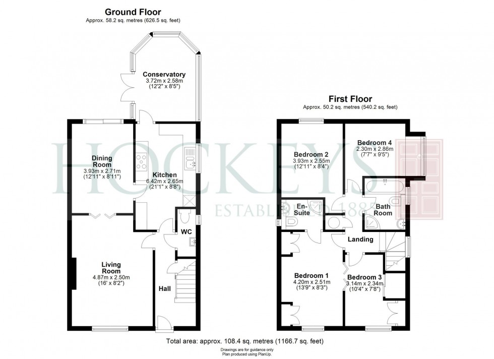 Floorplan for Watermead, Bar Hill, CB23