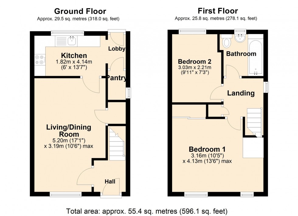 Floorplan for Sheepwash Way, Longstanton, CB24