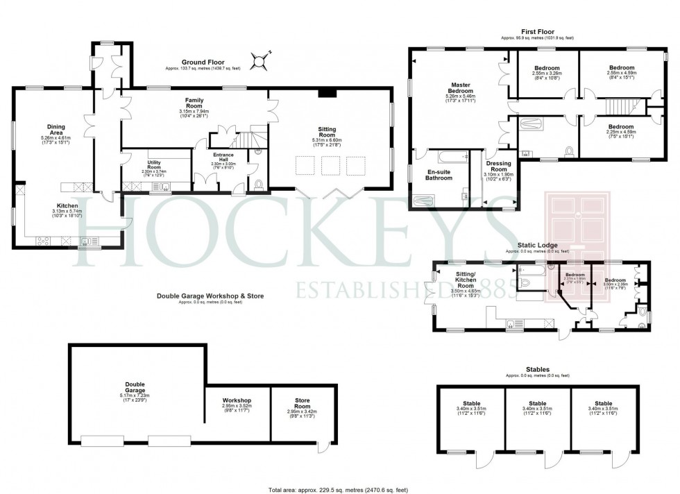 Floorplan for Hundred Foot Bank, Littleport, CB6