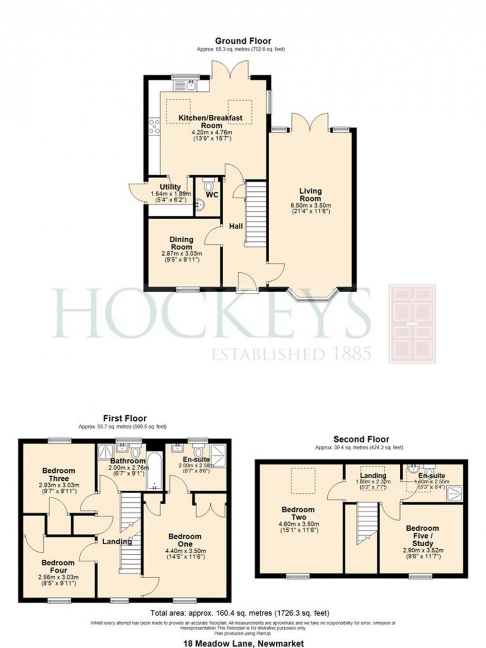 Floorplan for Meadow Lane, Newmarket, CB8