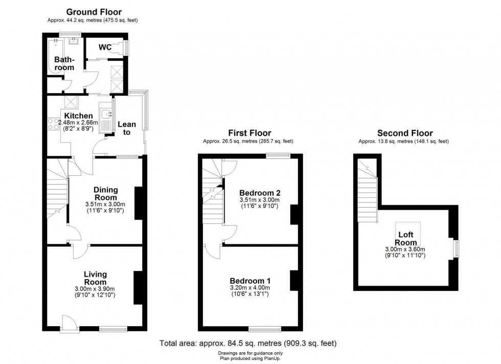 Floorplan for Fen End, Willingham, CB24