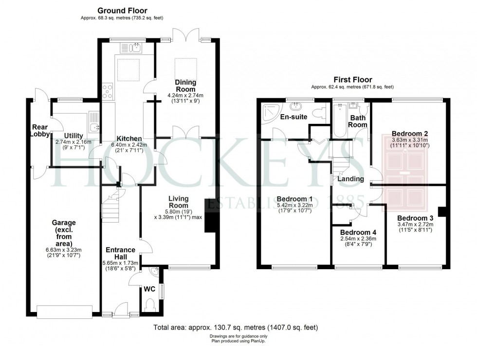 Floorplan for Willow Crescent, Milton, CB24