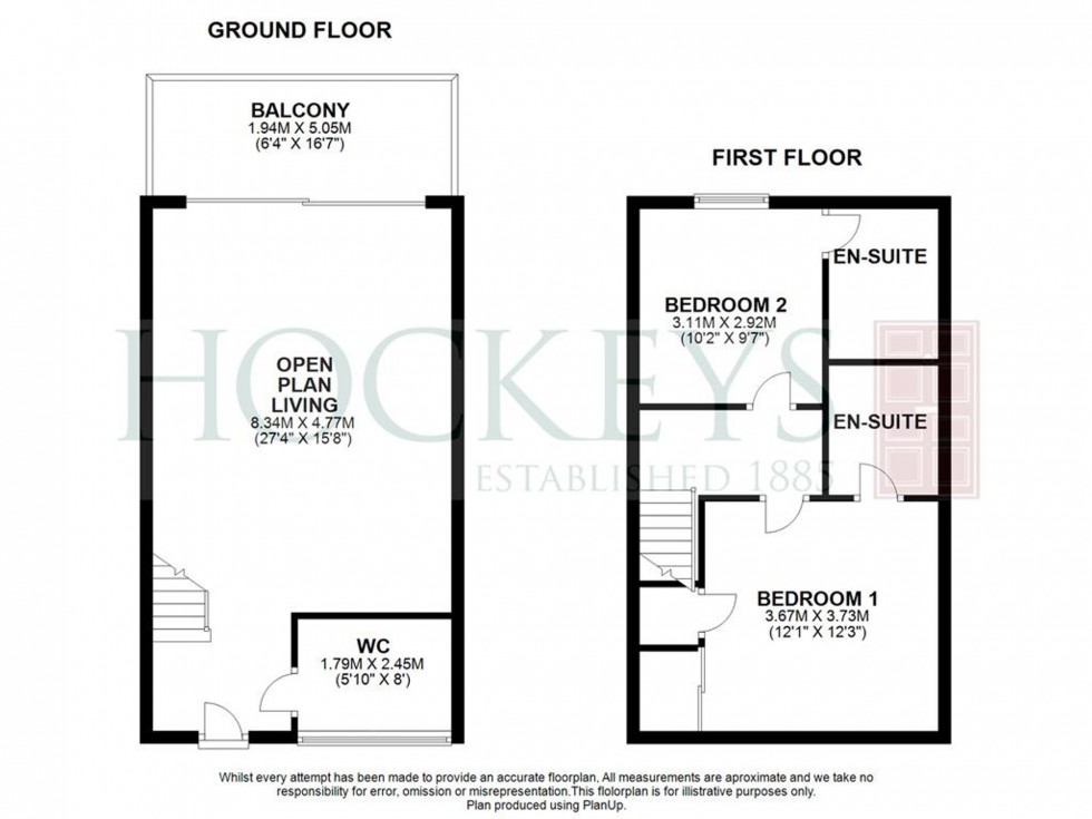 Floorplan for Flamsteed Close, Cambridge, CB1