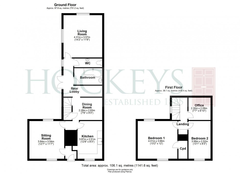 Floorplan for High Street, Linton, CB21