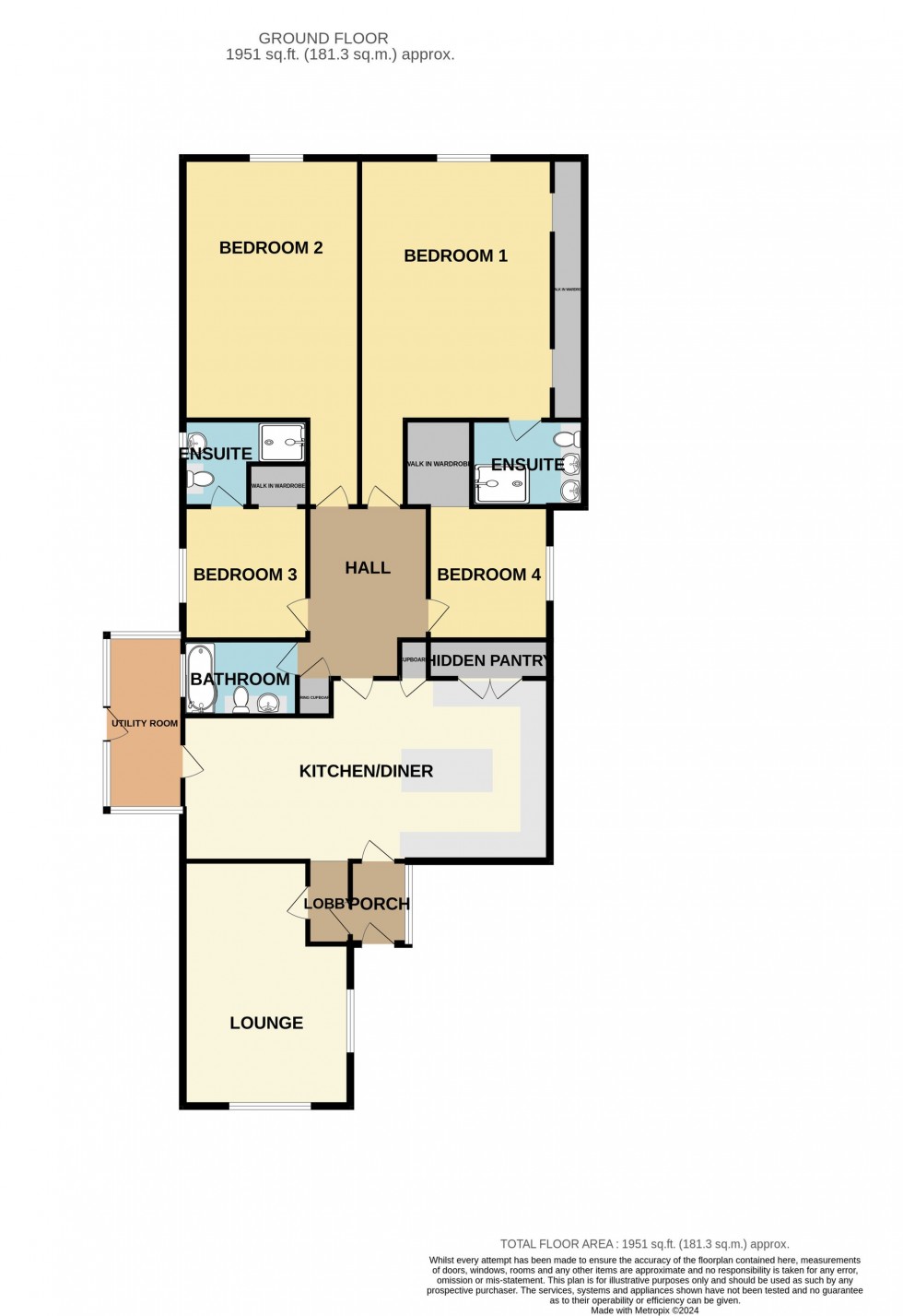 Floorplan for Common Road, Walton Highway, PE14