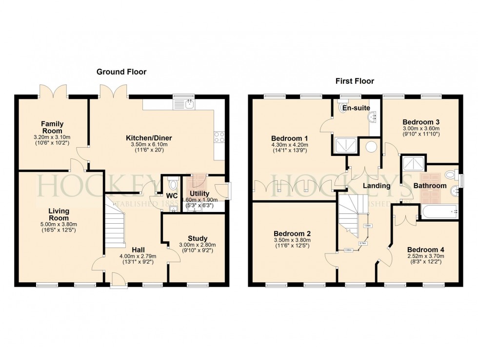 Floorplan for Lofthouse Way, Longstanton, CB24