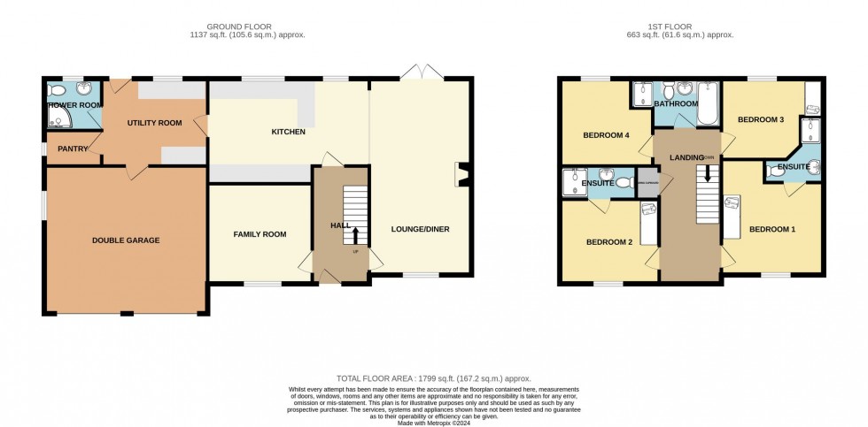 Floorplan for Whimbrel Way, Long Sutton, PE12