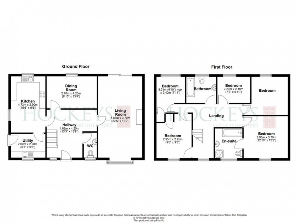 Floorplan for The Oaks, Soham, CB7