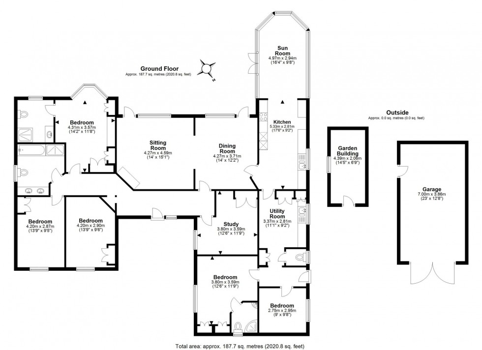 Floorplan for Victoria Street, Littleport, CB6