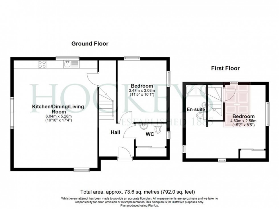 Floorplan for Swifts Close, Dry Drayton, CB23