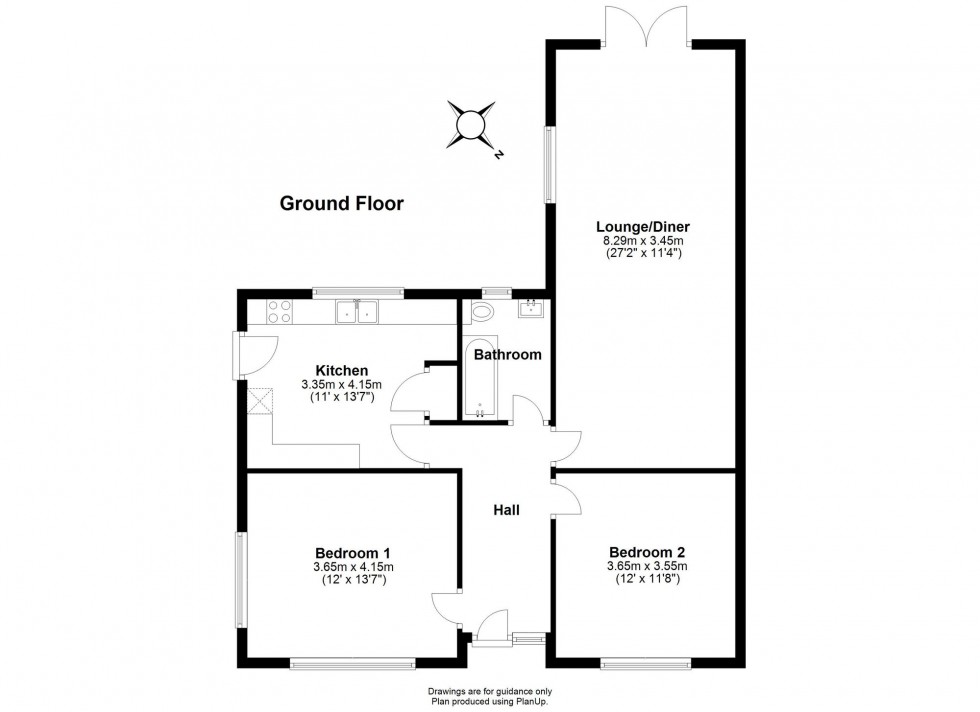 Floorplan for Broad Lane, Cottenham, CB24