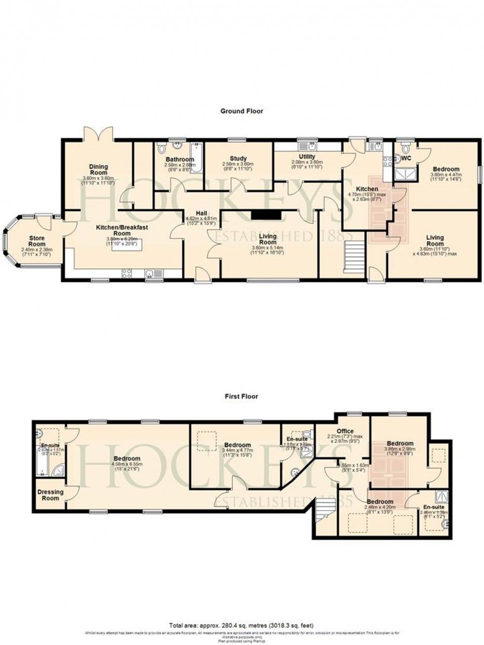 Floorplan for Hasse Road, Soham, CB7