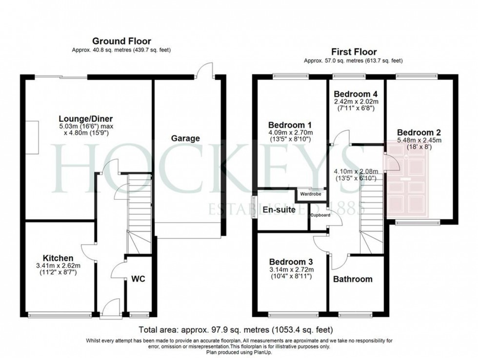 Floorplan for The Sycamores, Milton, CB24
