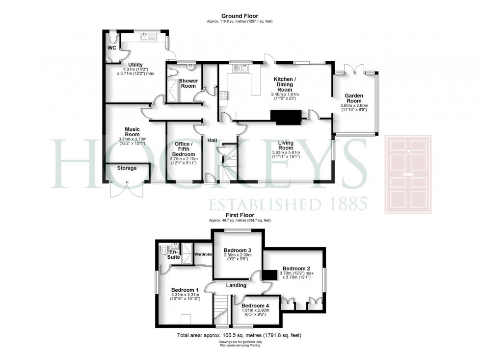 Floorplan for Black Horse Lane, Swavesey, CB24